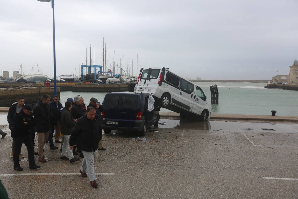 Así está Puerto Sherry después del tornado