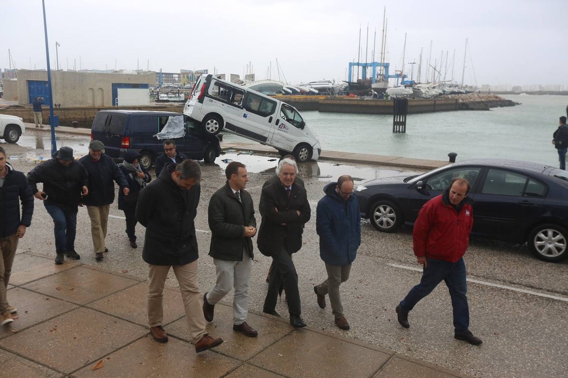 Así está Puerto Sherry después del tornado