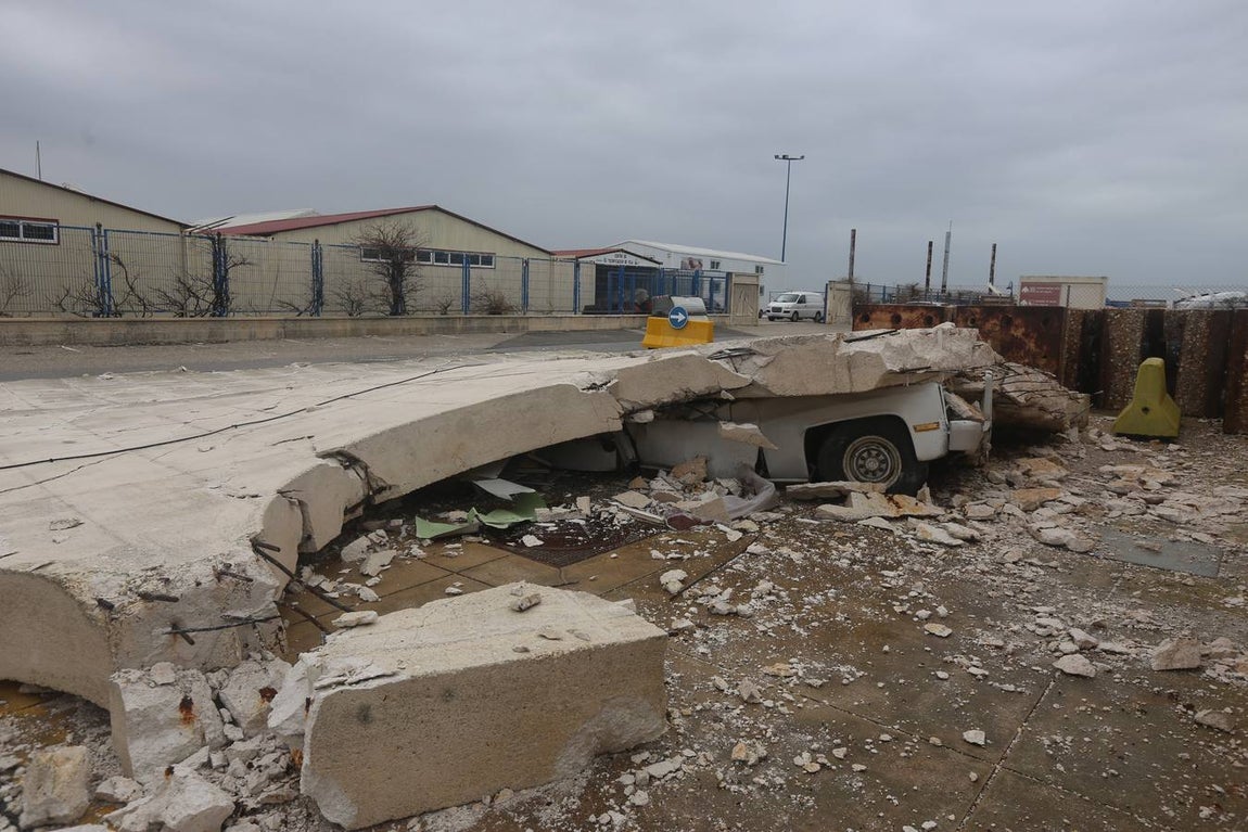 Así está Puerto Sherry después del tornado