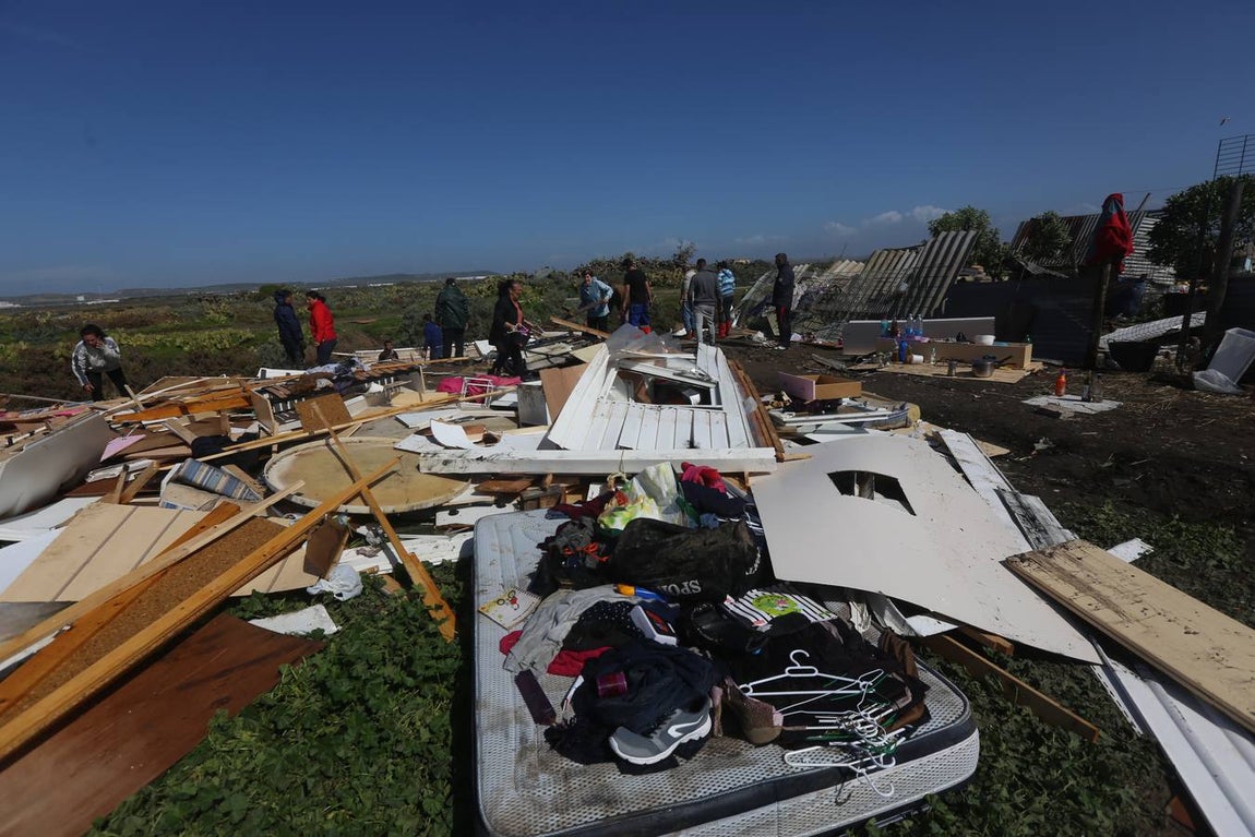 FOTOS: El tornado da la puntilla a un Cádiz maltrecho tras &#039;Emma&#039;