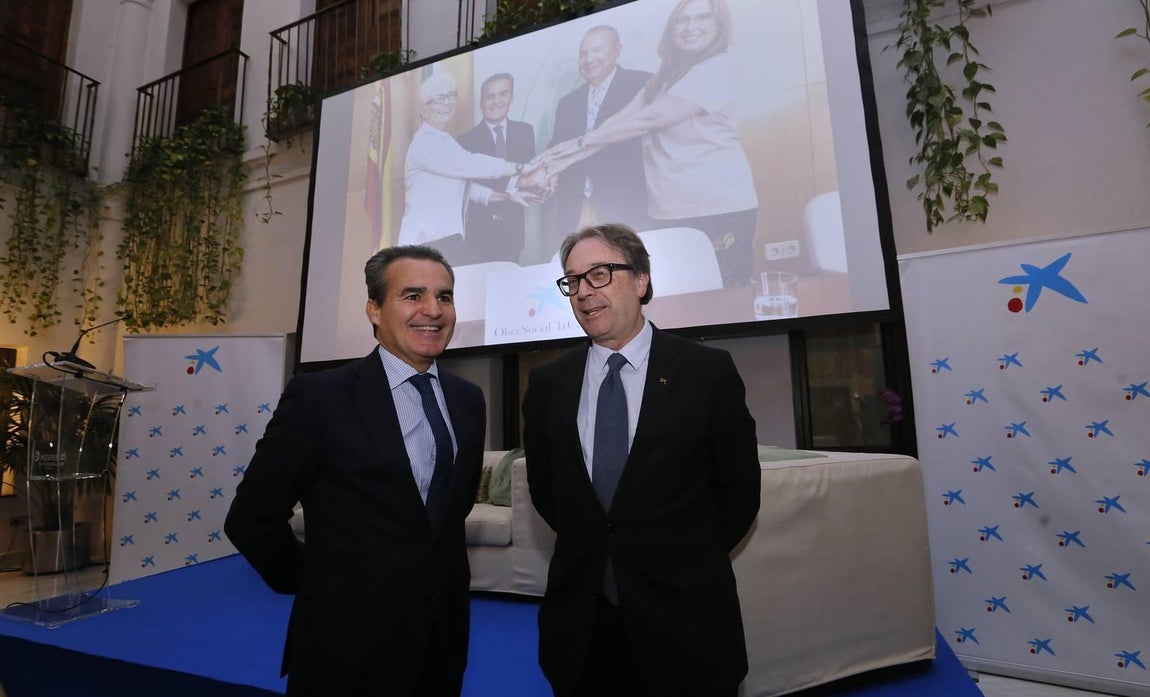 La presentación del balance de la Obra Social de La Caixa en Córdoba, en imágenes