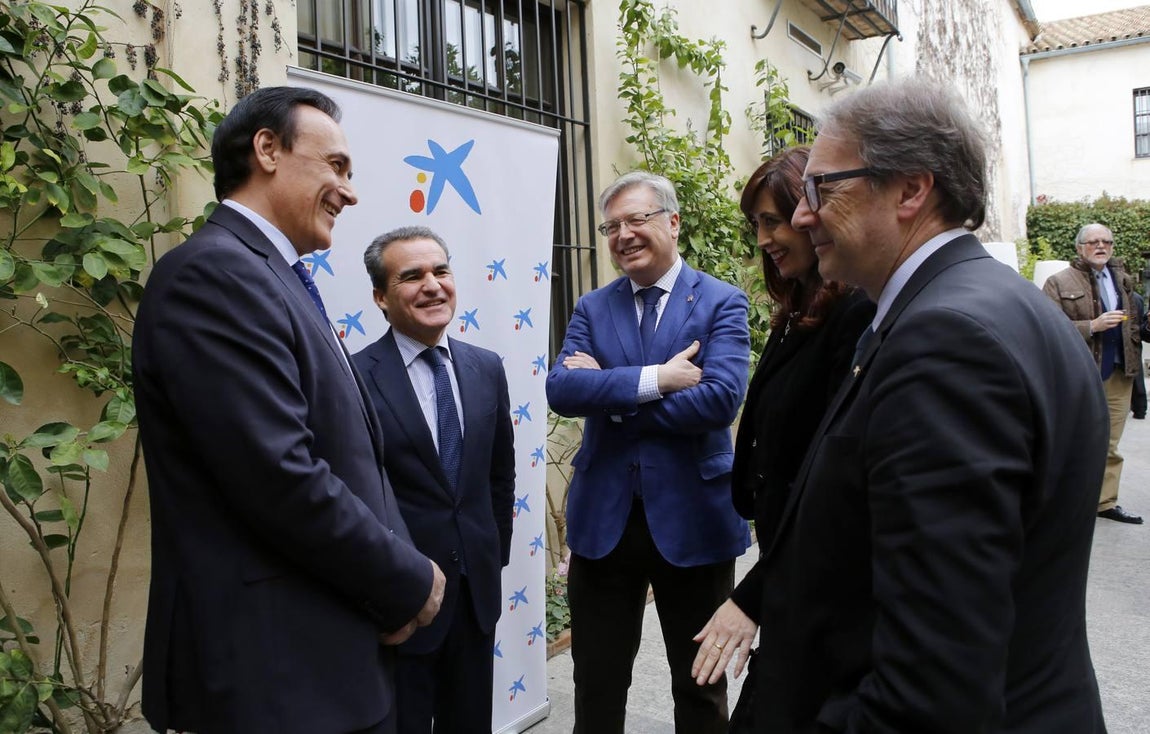 La presentación del balance de la Obra Social de La Caixa en Córdoba, en imágenes