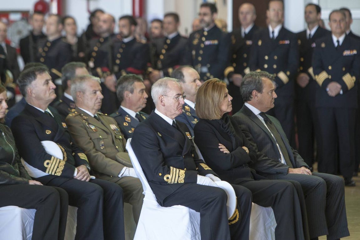 Honras fúnebres por el capitán de fragata Javier Montojo