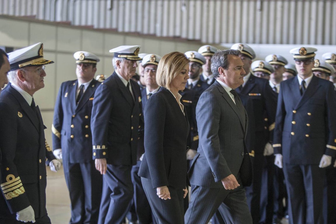 Honras fúnebres por el capitán de fragata Javier Montojo