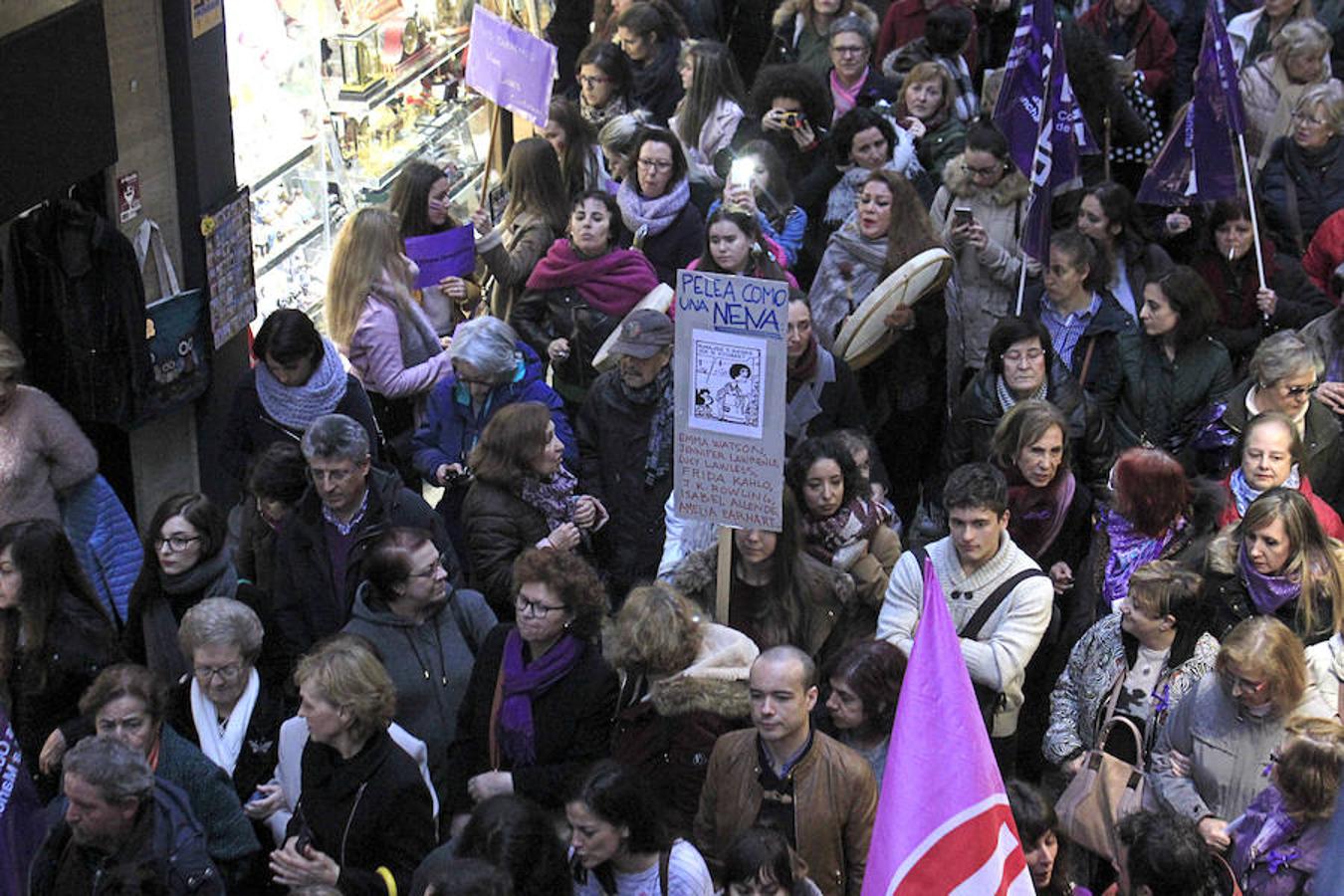 Manifestación histórica en Toledo por la igualdad