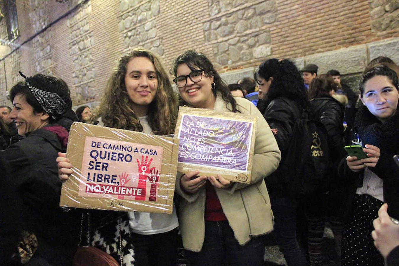 Manifestación histórica en Toledo por la igualdad