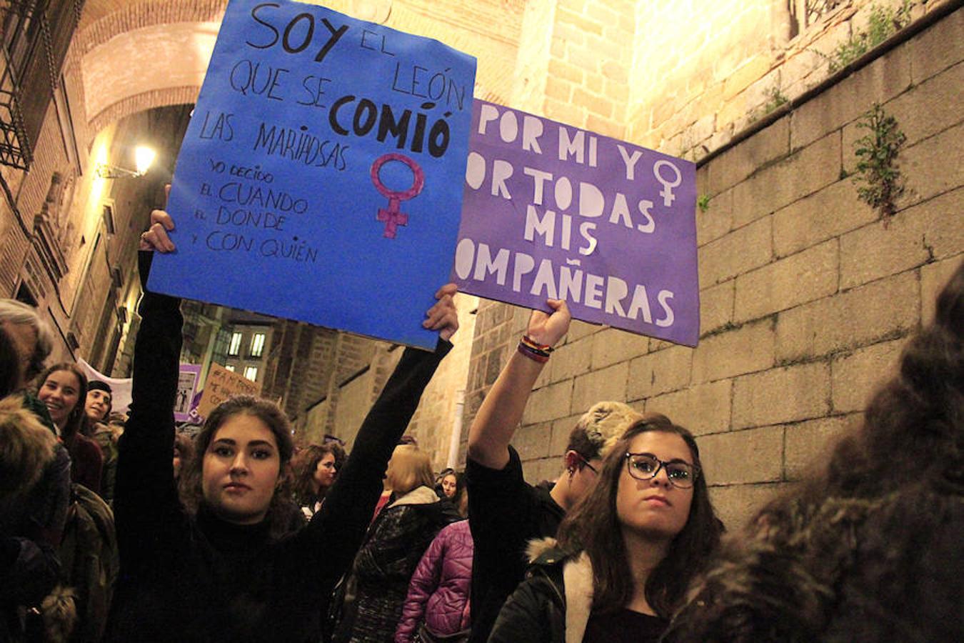 Manifestación histórica en Toledo por la igualdad