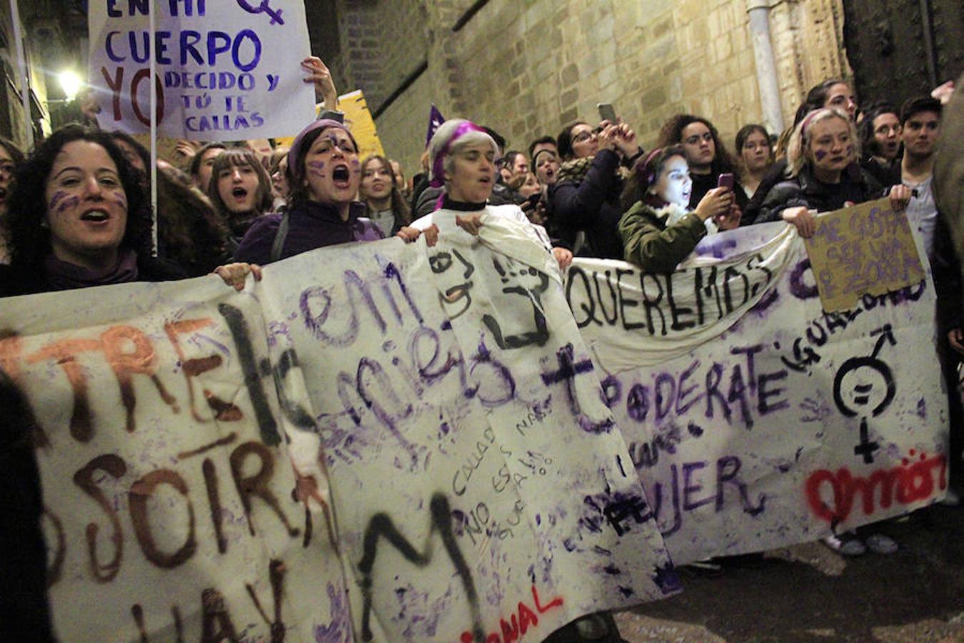 Manifestación histórica en Toledo por la igualdad