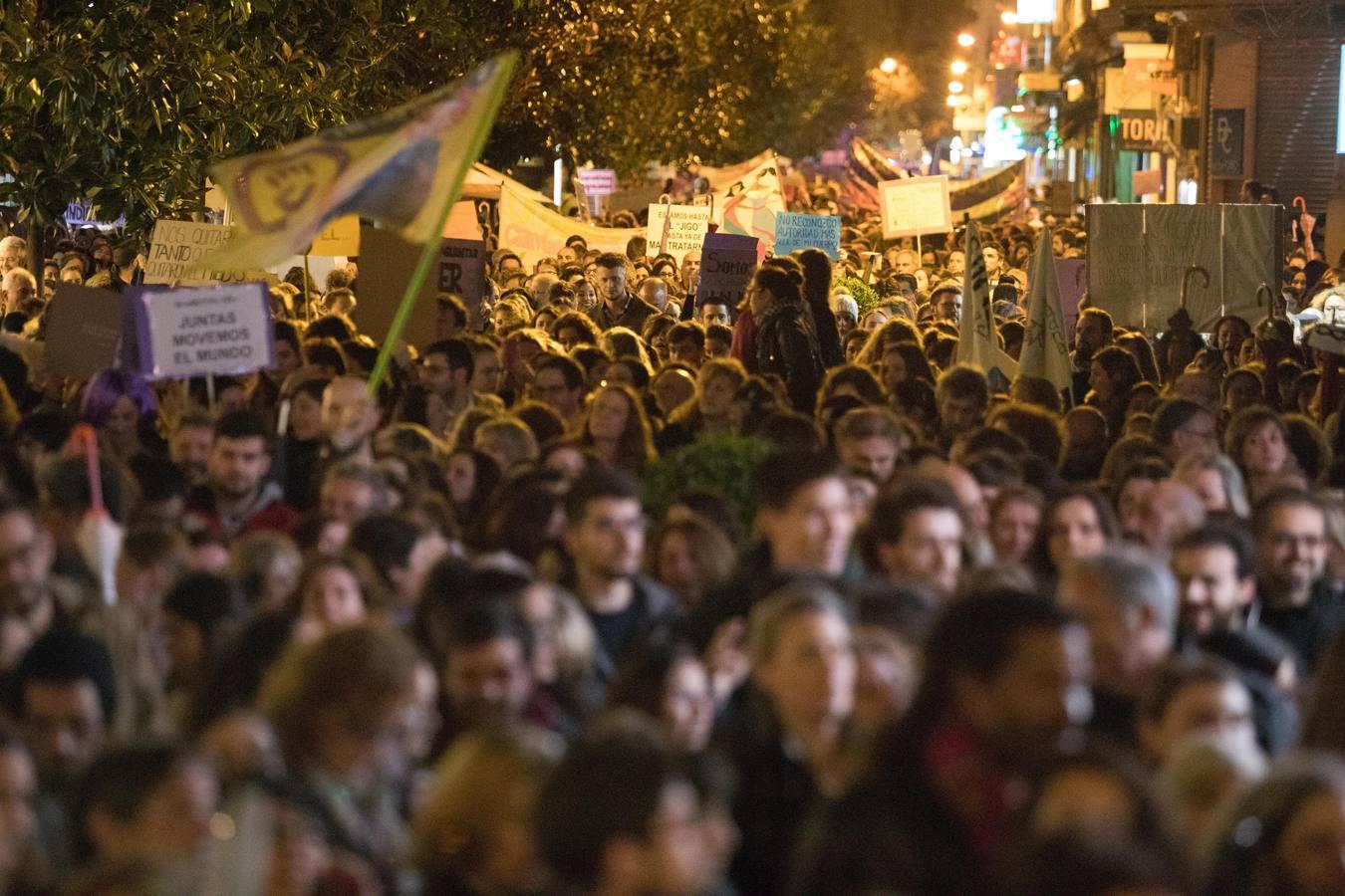 En imágenes, la multitudinaria manifestación feminista en Córdoba