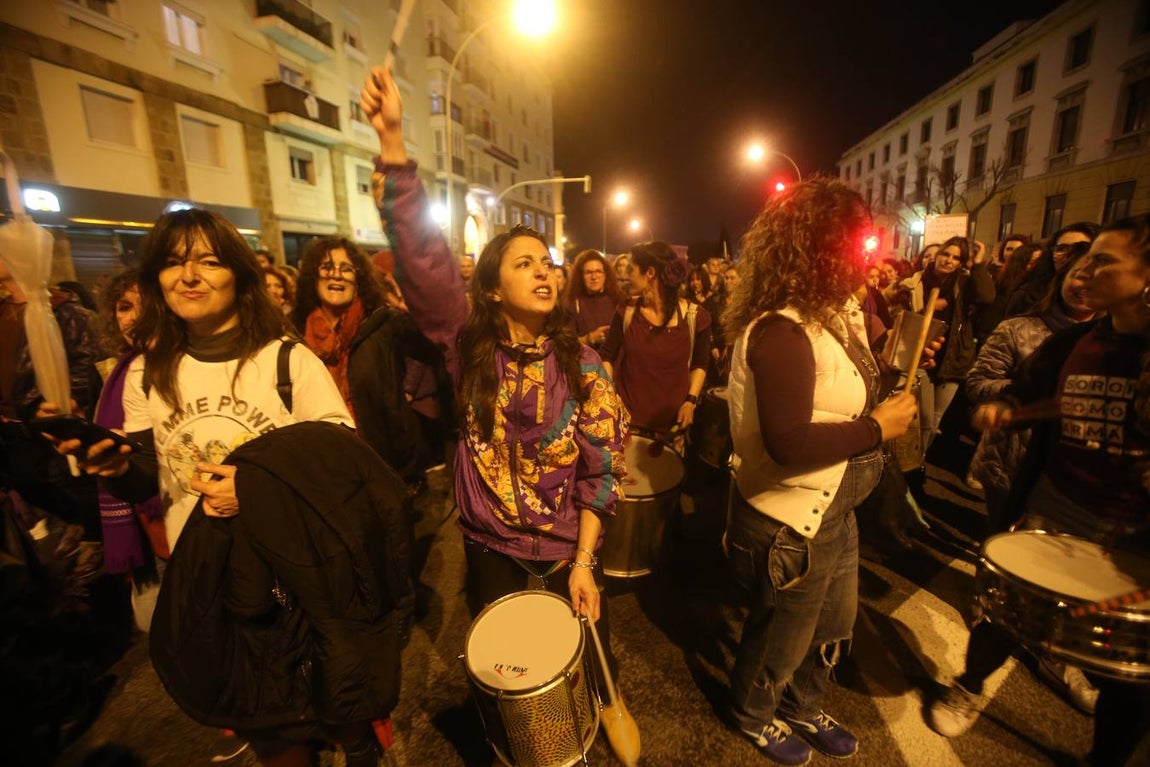 FOTOS: Así fueron las concentraciones del Día de la Mujer en Cádiz