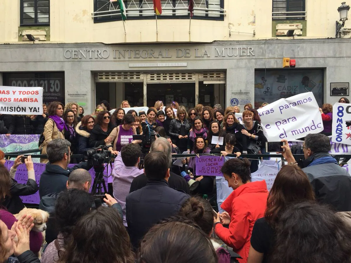 FOTOS: Así fueron las concentraciones del Día de la Mujer en Cádiz