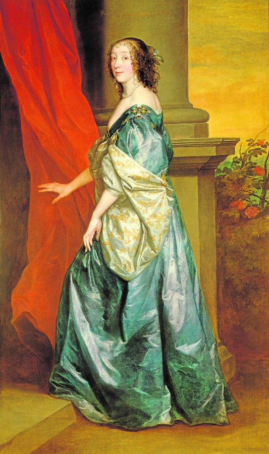Lucy Percy. La condesa de Carlisle fue pintada en 1637 por Van Dyck, uno de los retratistas más prolíficos de la Historia del Arte: de sus 542 retratos, 107 fueron a escala real