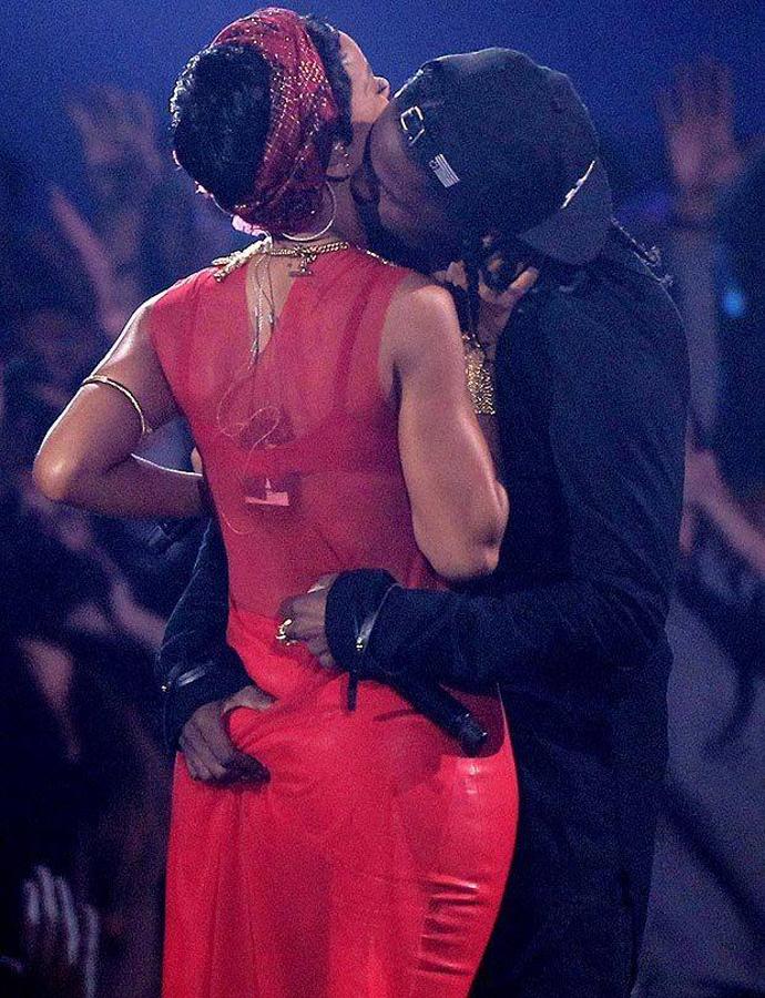 Rihanna y ASAP Rocky. 