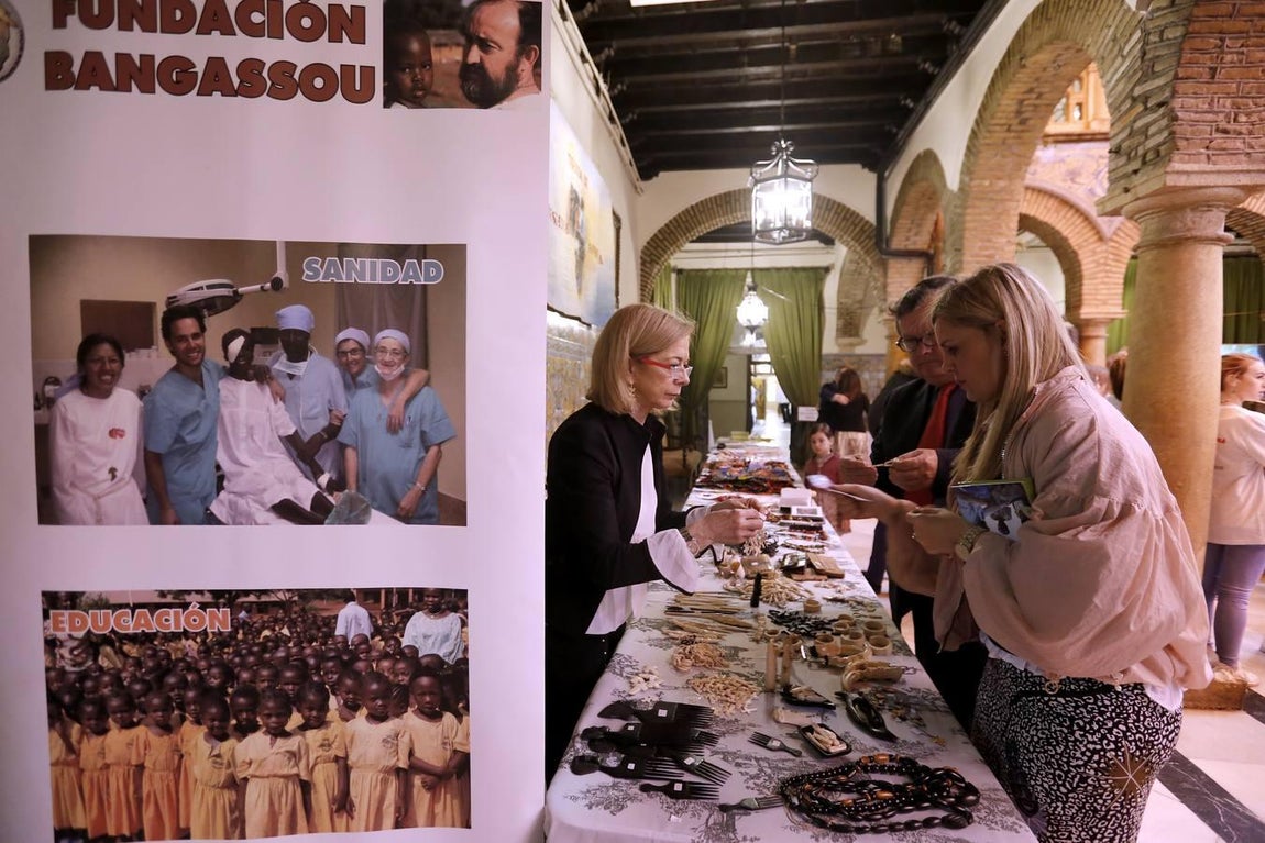 La comida benéfica de la Fundación Bangassou en Córdoba, en imágenes
