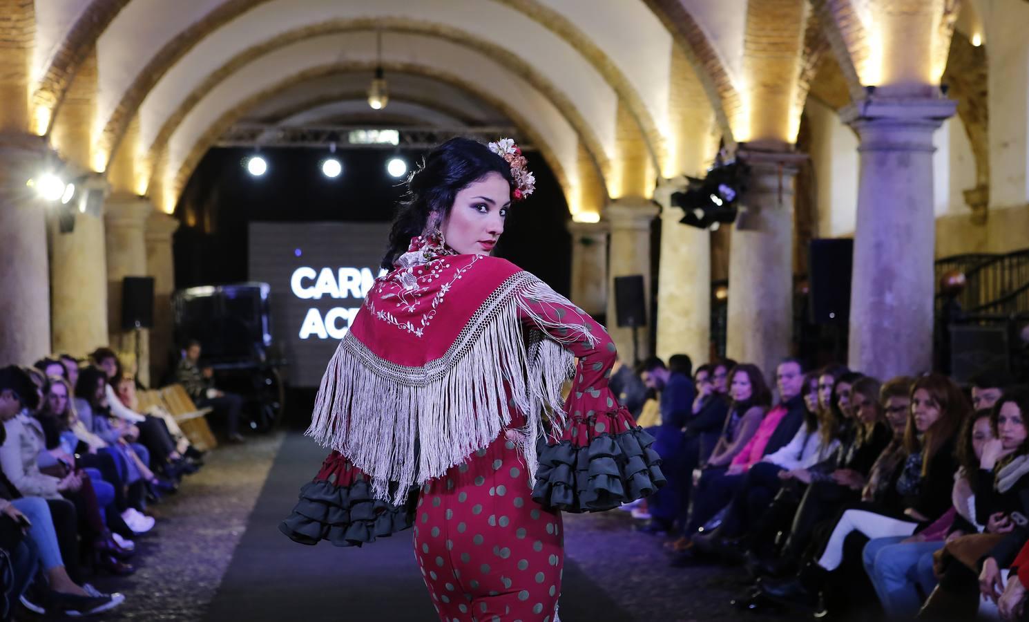 En imágenes, el desfile de moda flamenca en las Caballerizas Reales de Córdoba