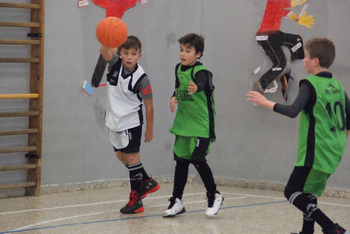 Las mejores imágenes del partido de baloncesto entre Escuelas Pías Aluche y Obispo Perello