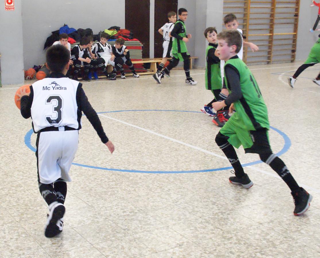 Las mejores imágenes del partido de baloncesto entre Escuelas Pías Aluche y Obispo Perello