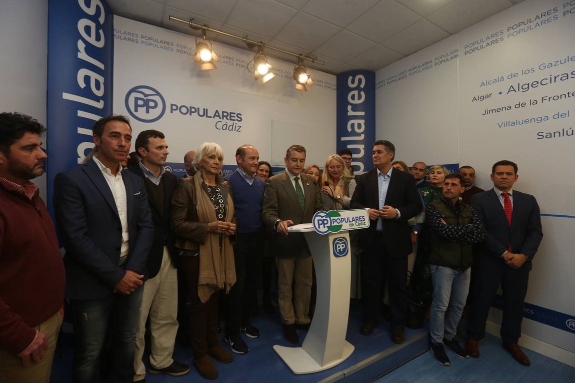 FOTOS: Juan José Ortiz, candidato del PP a la Alcaldía de Cádiz