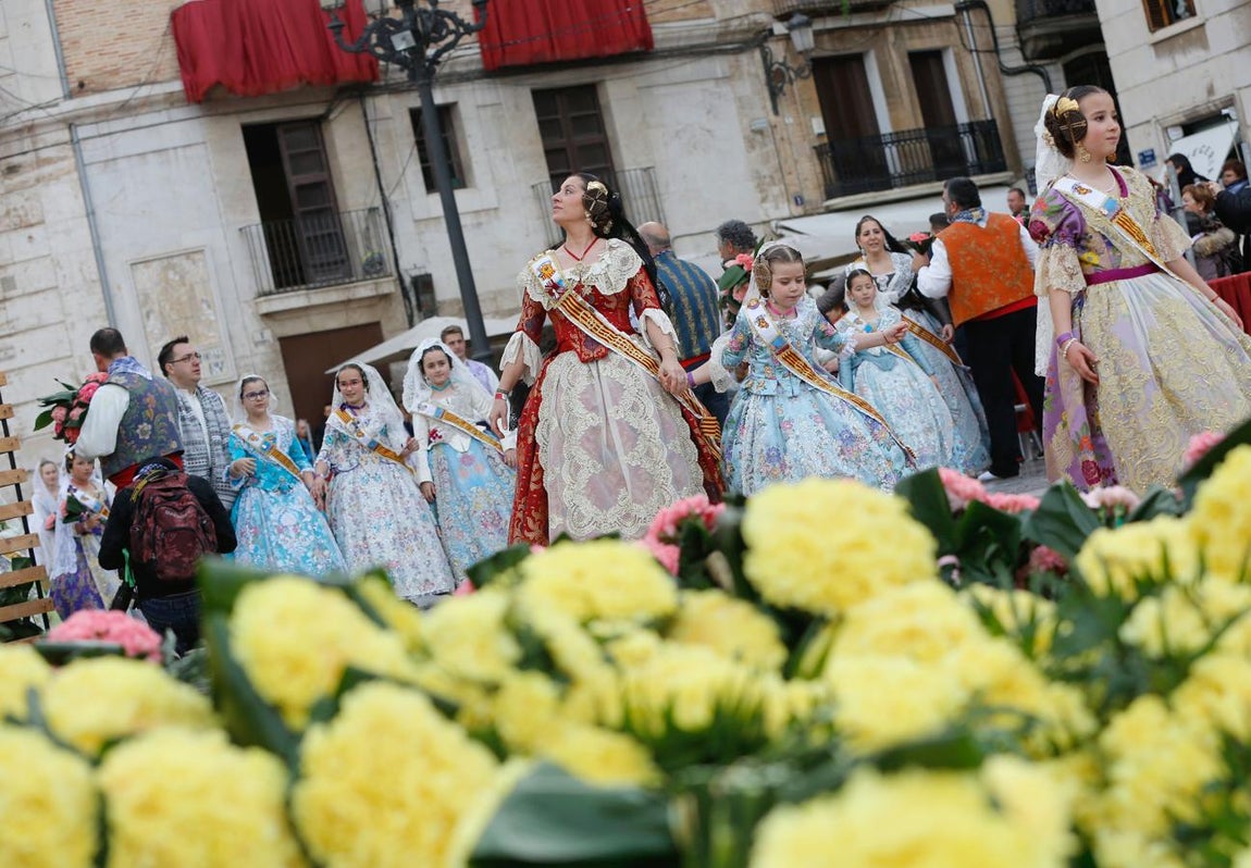 La Ofrenda de Fallas 2018, en imágenes. 