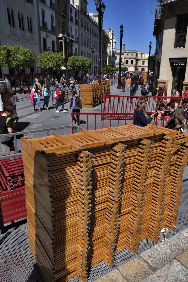 Últimos preparativos para la Semana Santa