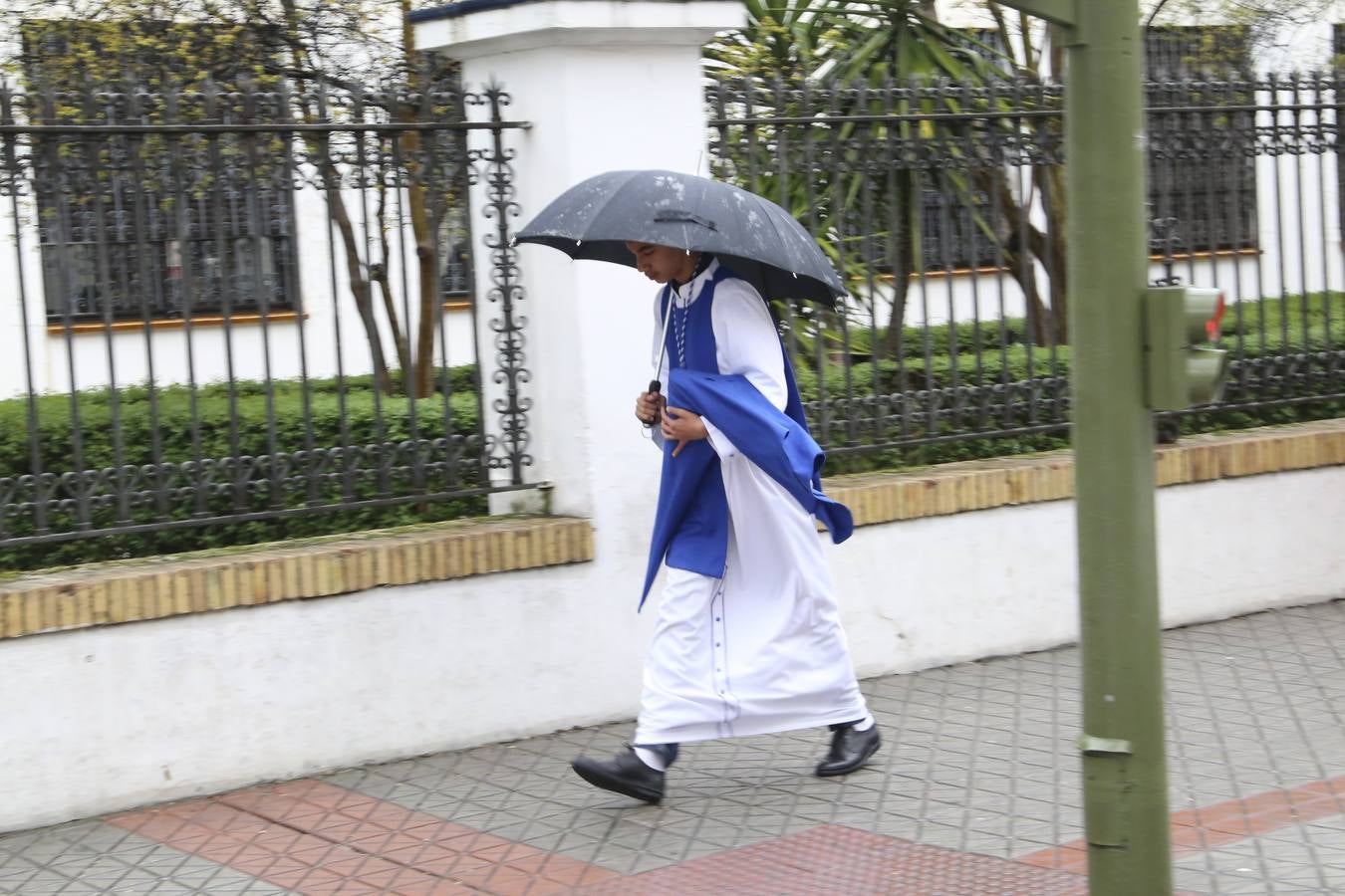 En fotos, llantos y tristeza de La Misión del Claret en la Semana Santa de Sevilla 2018