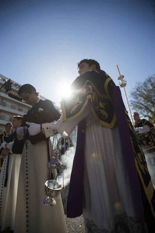 En fotos, la salida triunfal de San Benito en la Semana Santa de Sevilla 2018