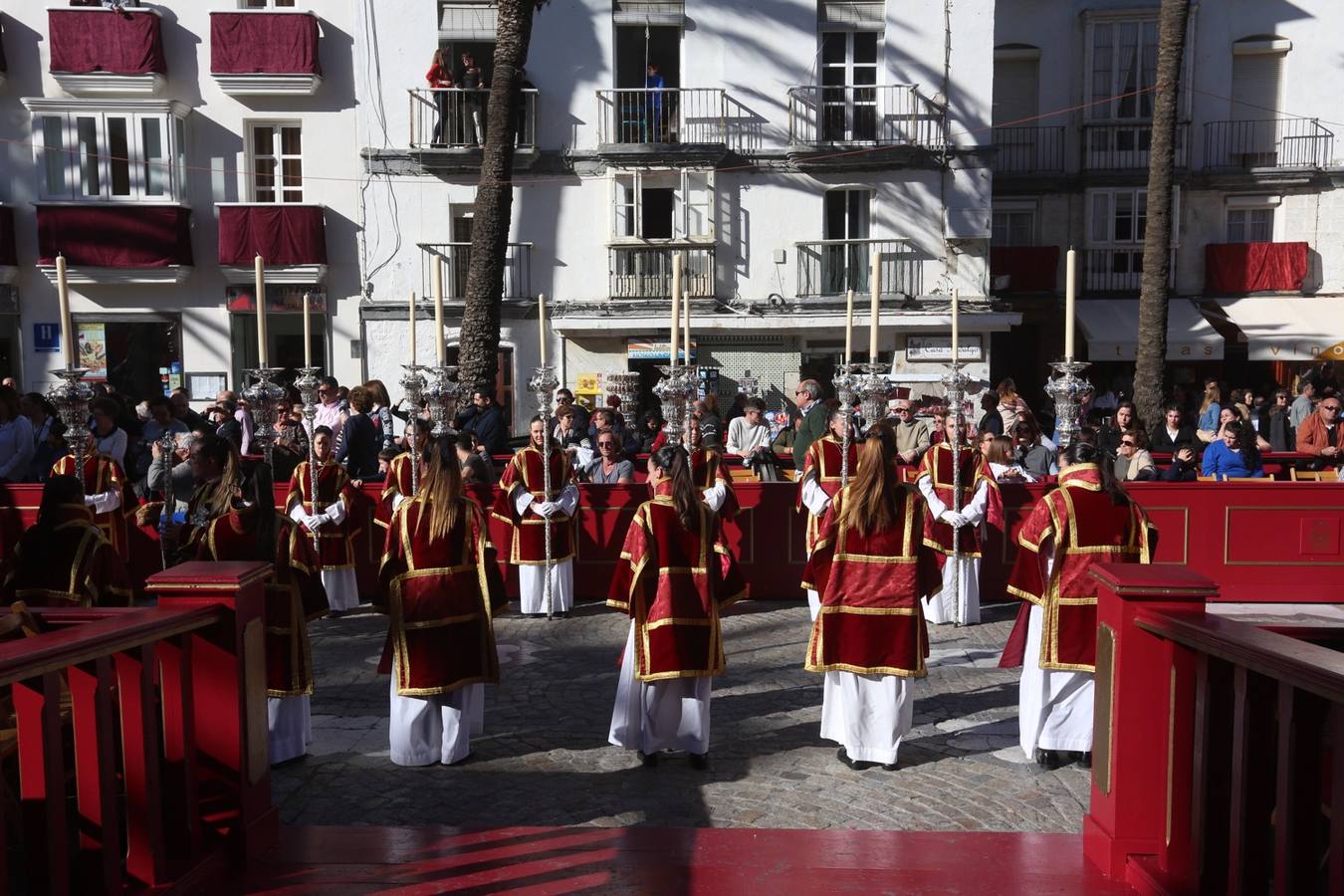 Salida de la cofradía de Piedad este Martes Santo