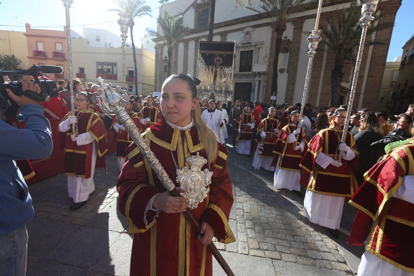 Salida de la cofradía de Piedad este Martes Santo