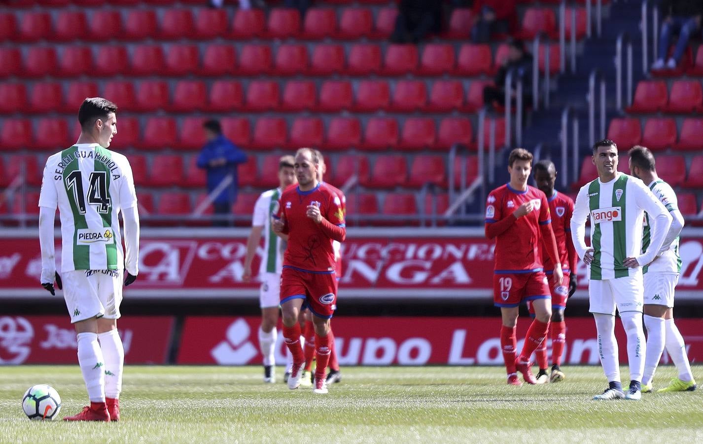 Selección de imágenes del Numancia-Córdoba CF