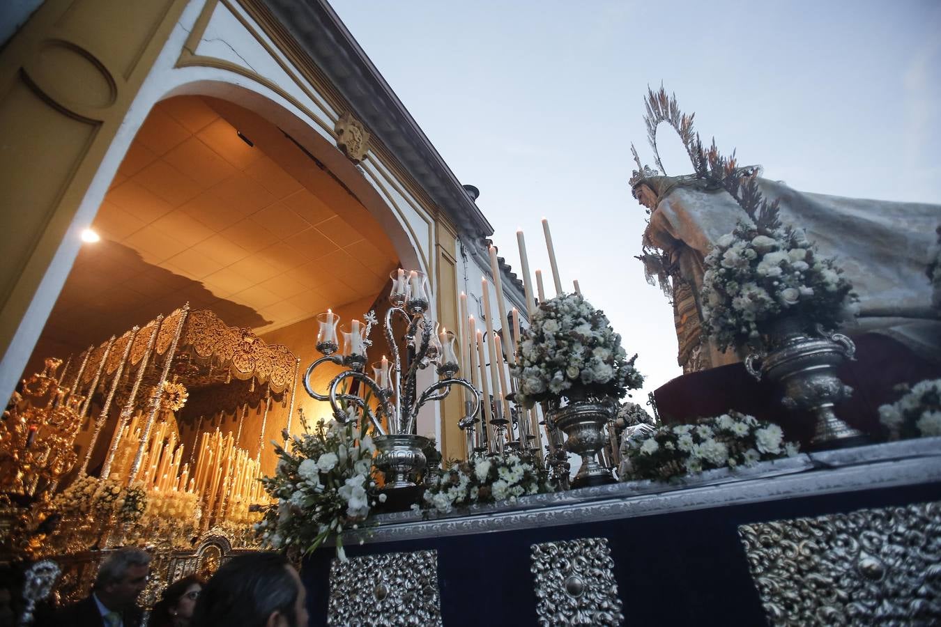 La procesión de la Virgen del Rayo en Córdoba, en imágenes