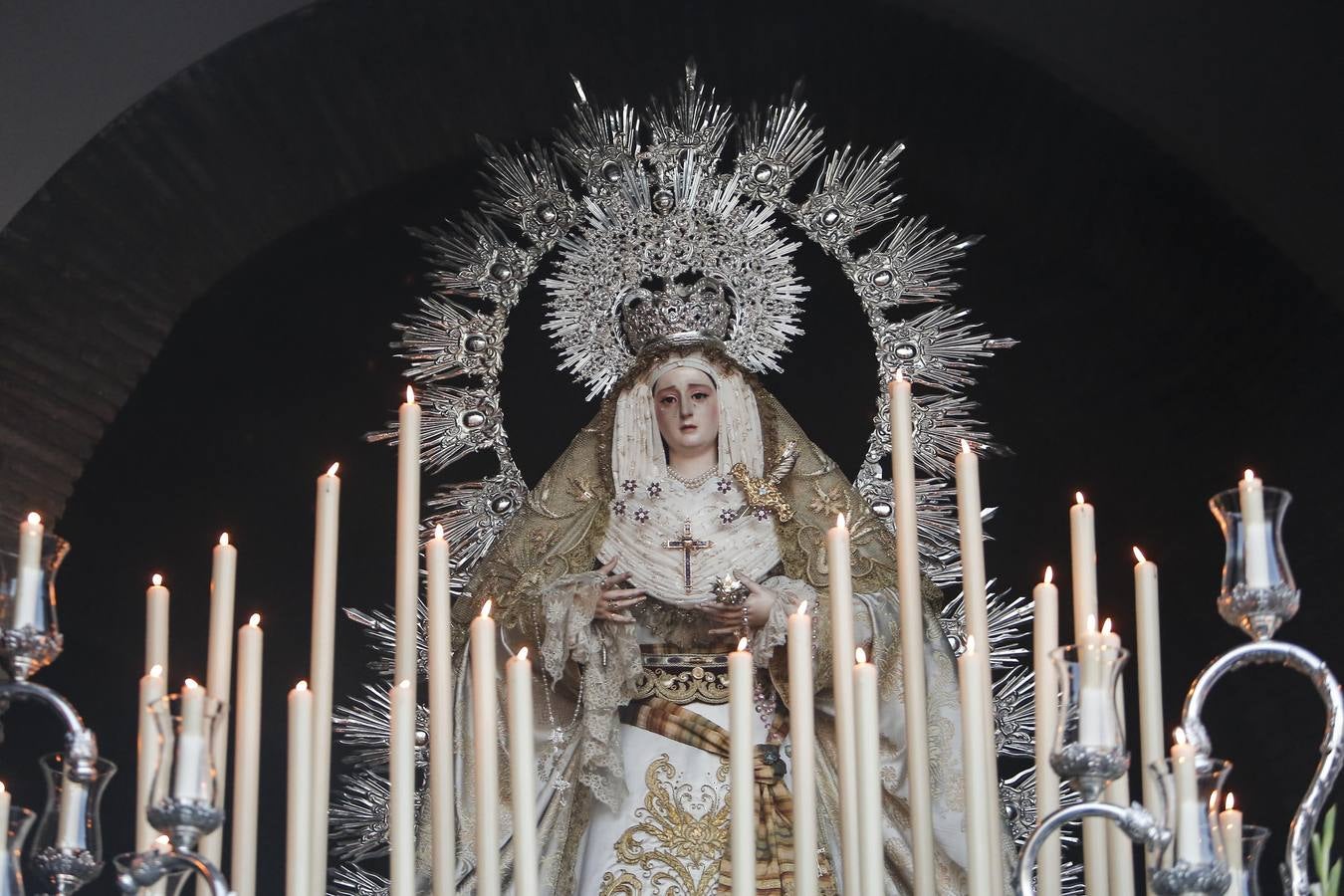 La procesión de la Virgen del Rayo en Córdoba, en imágenes