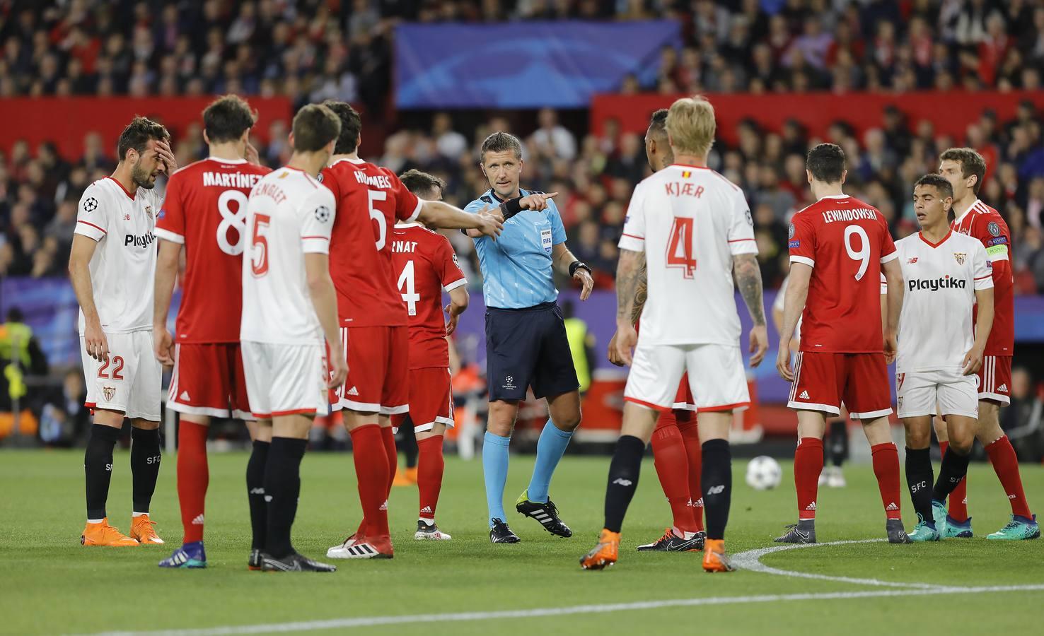 El partido Sevilla-Bayern Múnich, en imágenes