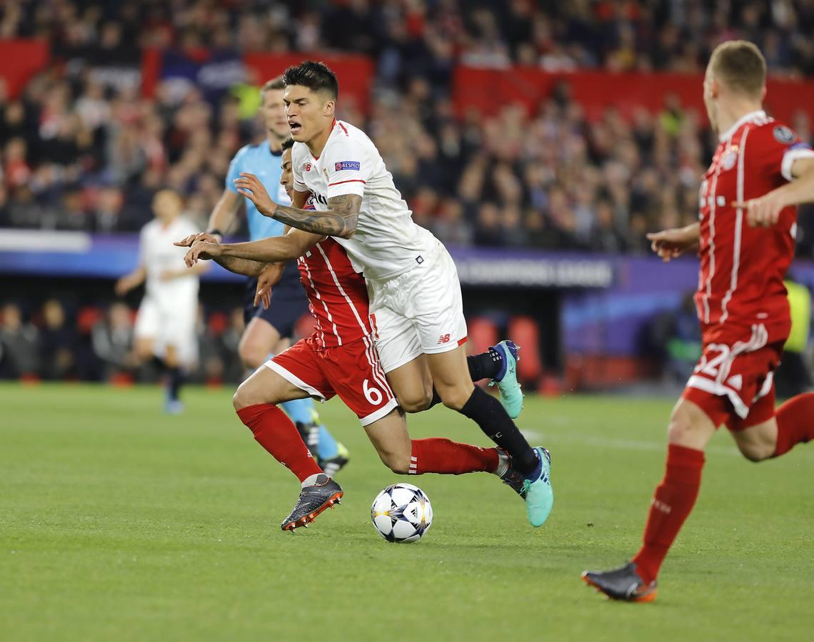 El partido Sevilla-Bayern Múnich, en imágenes