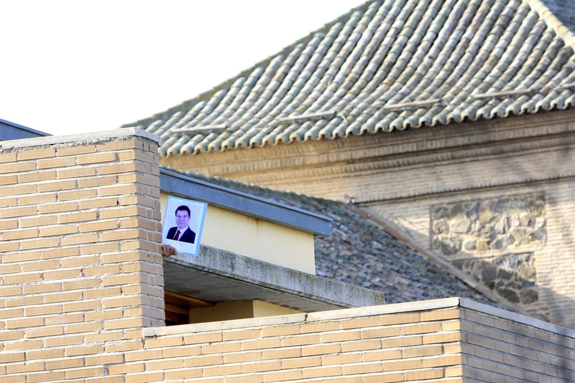 La protesta de los agricultores por la plaga de conejos, en imágenes