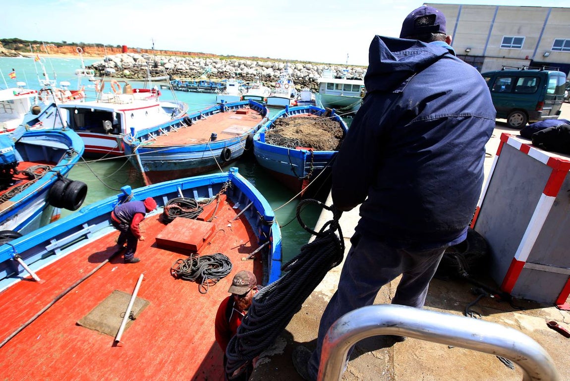 FOTOS: Preparativos en la almadraba de Conil