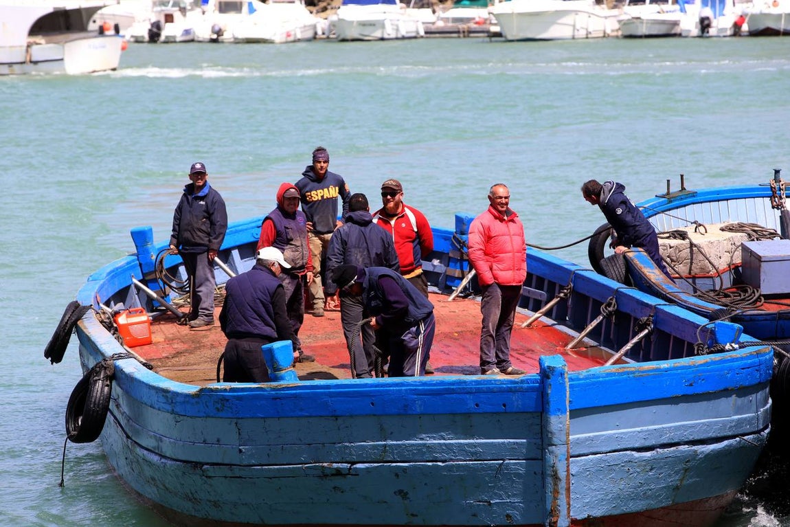 FOTOS: Preparativos en la almadraba de Conil