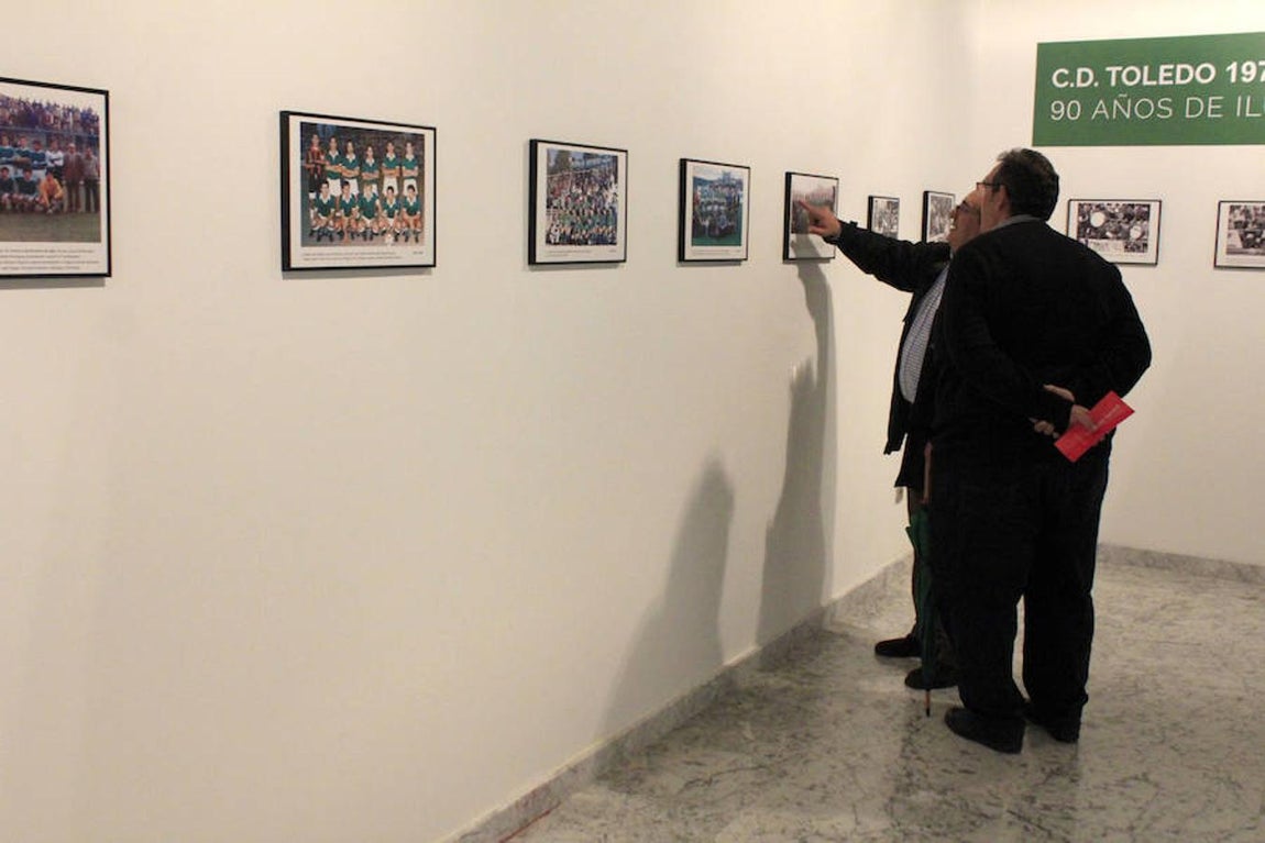 La exposición del CD Toledo, en imágenes