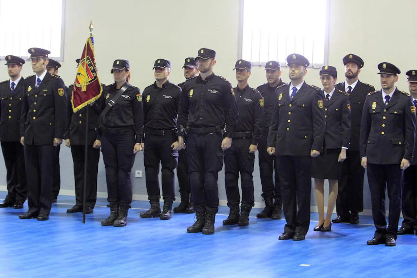 El acto de la toma de posesión de Ángel Alcázar Sempere como jefe provincial de la Policía en Toledo