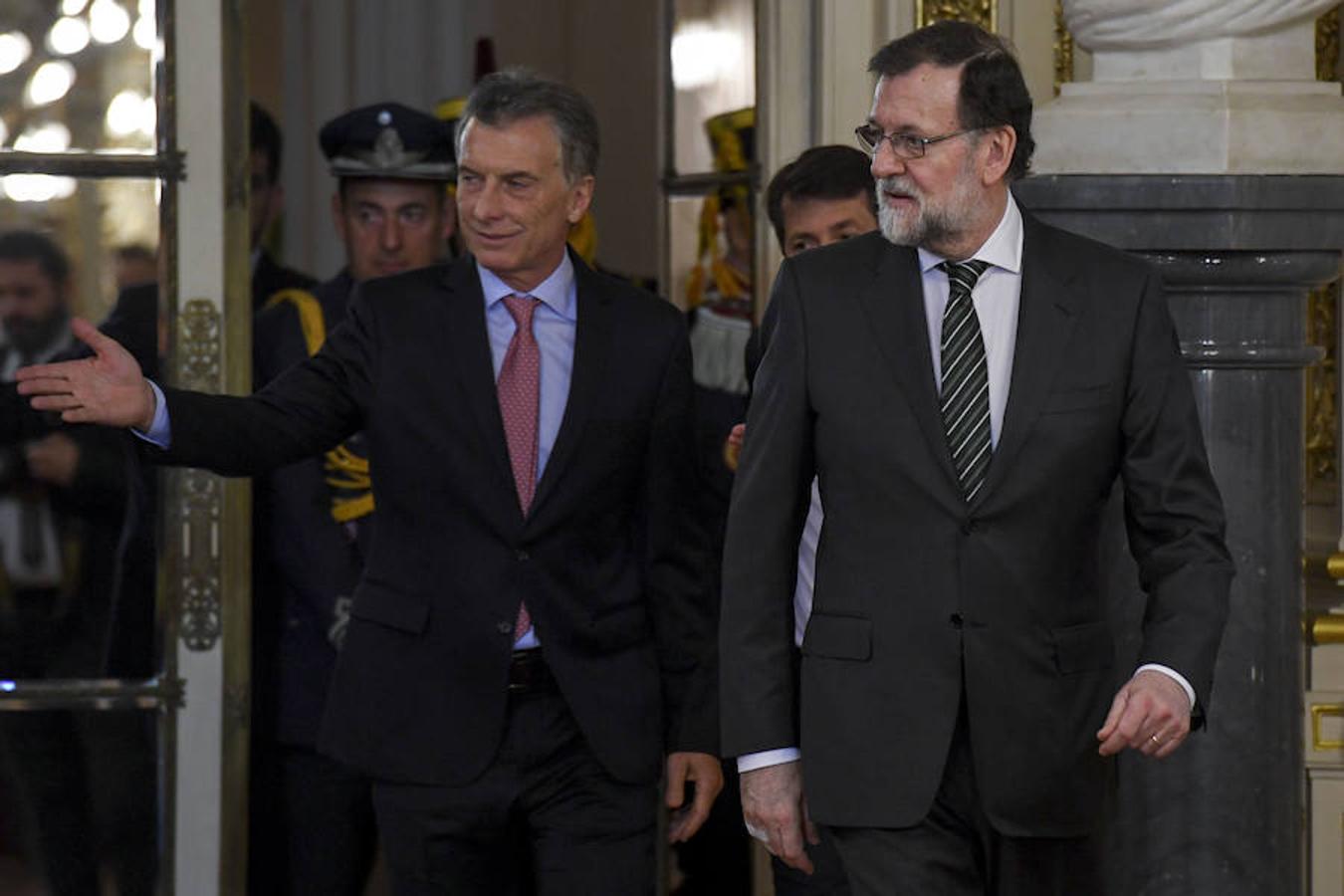 La visita de estado de Rajoy a Argentina, en imágenes. 