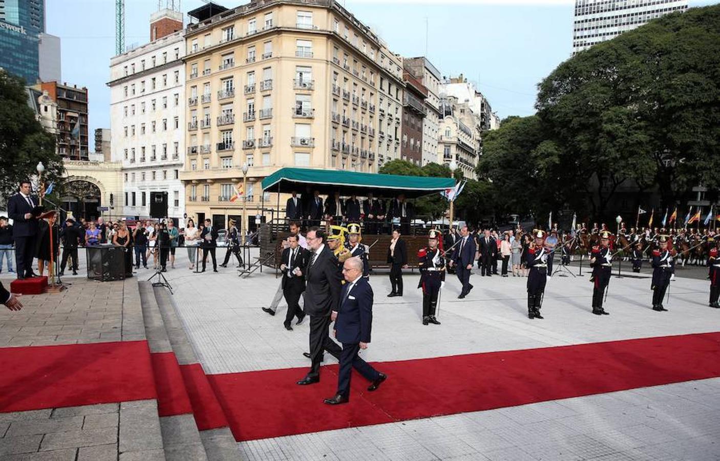 La visita de estado de Rajoy a Argentina, en imágenes. 