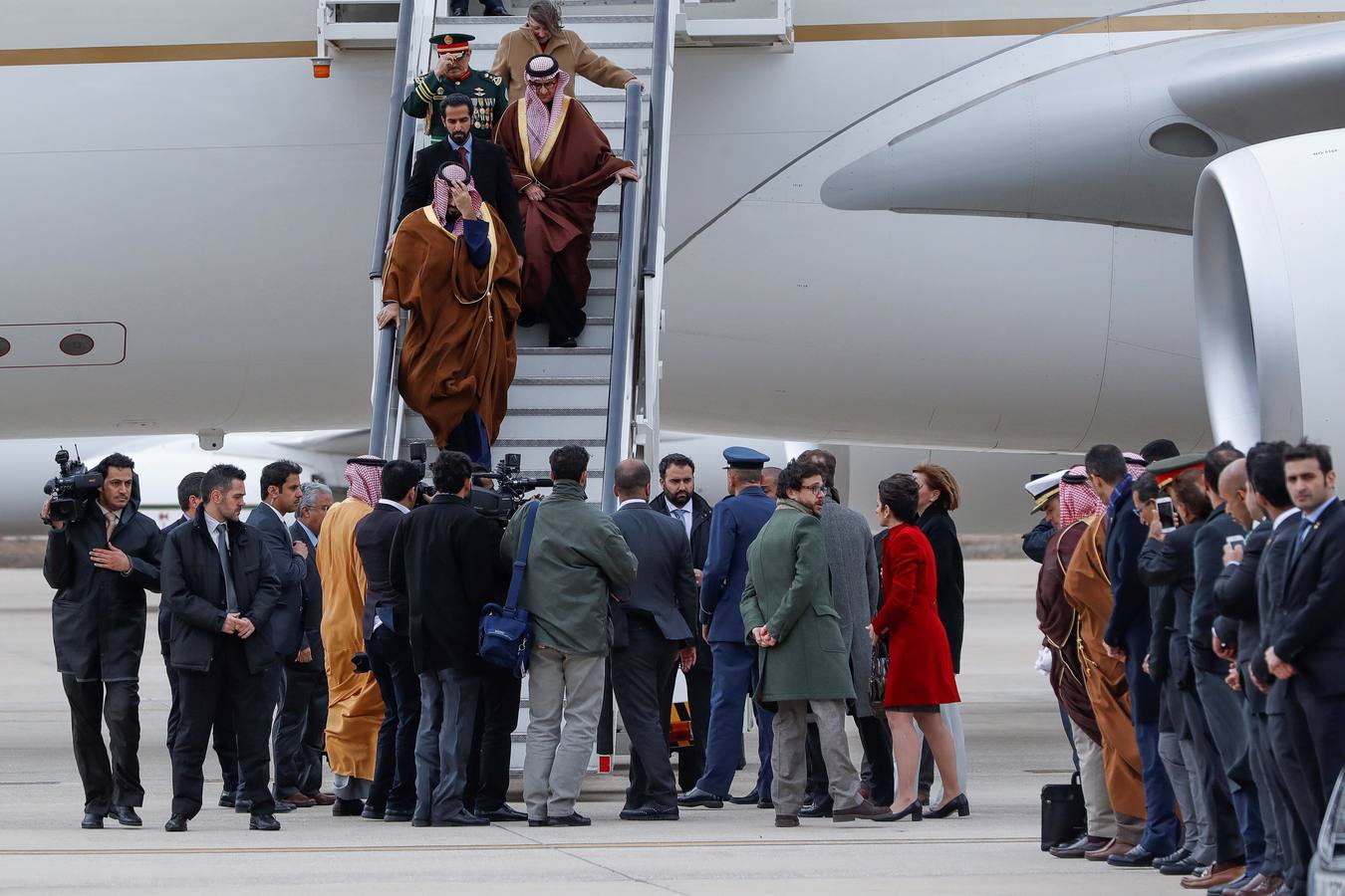 Fotos: Primera visita oficial a España del Príncipe heredero de Arabia Saudí