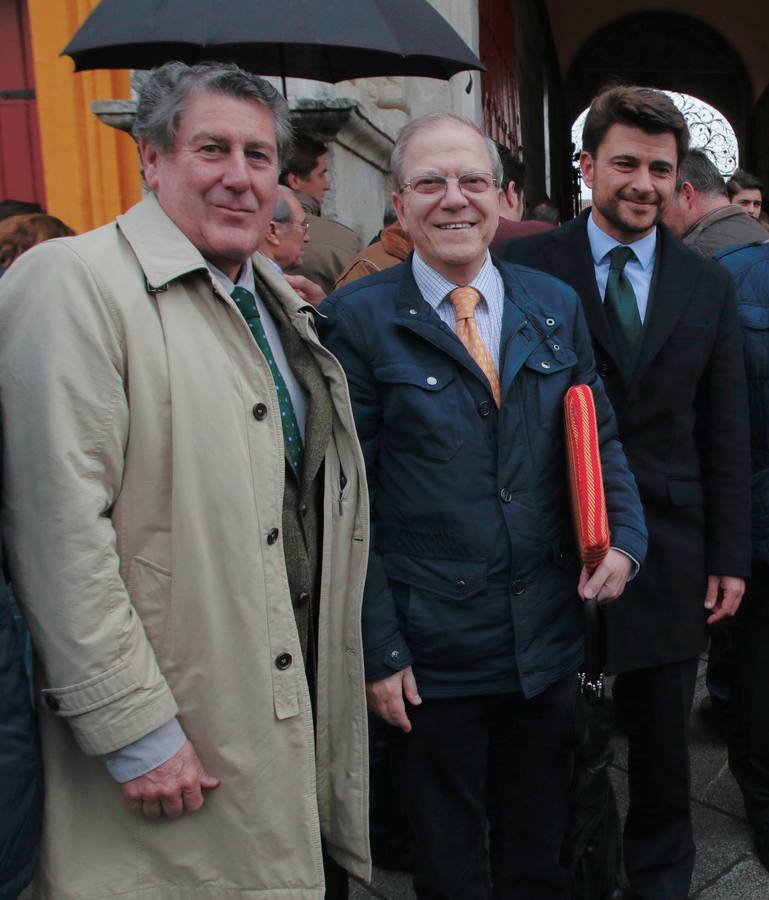 Miguel Gallego, Alberto Máximo Pérez Calero y Beltrán Pérez