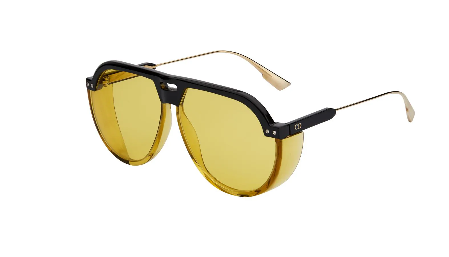 Gafas de sol de Dior. Modelo "DiorClub3" en color amarillo. (Precio: 360 euros)