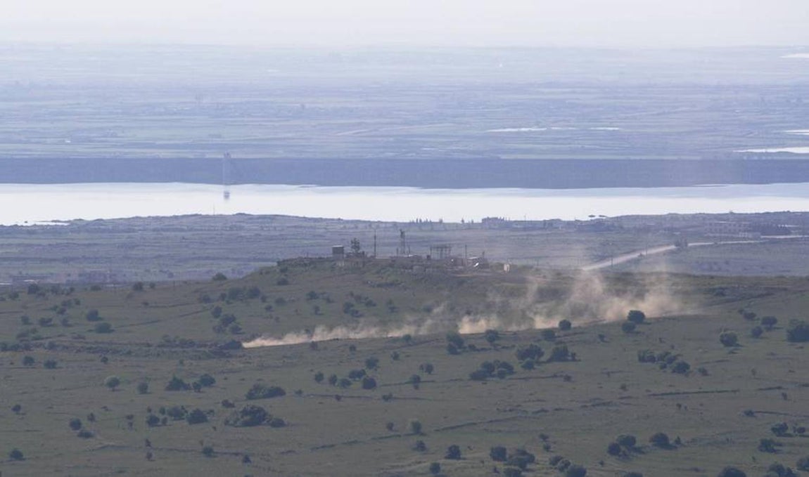 Una de las áreas bombardeadas del país. 