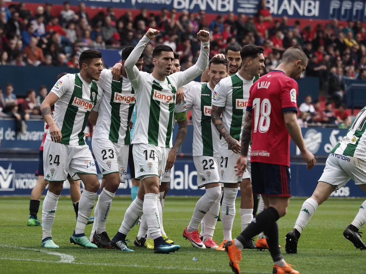 Un empate en El Sadar. El Córdoba arañó un punto en la visita a Osasuna