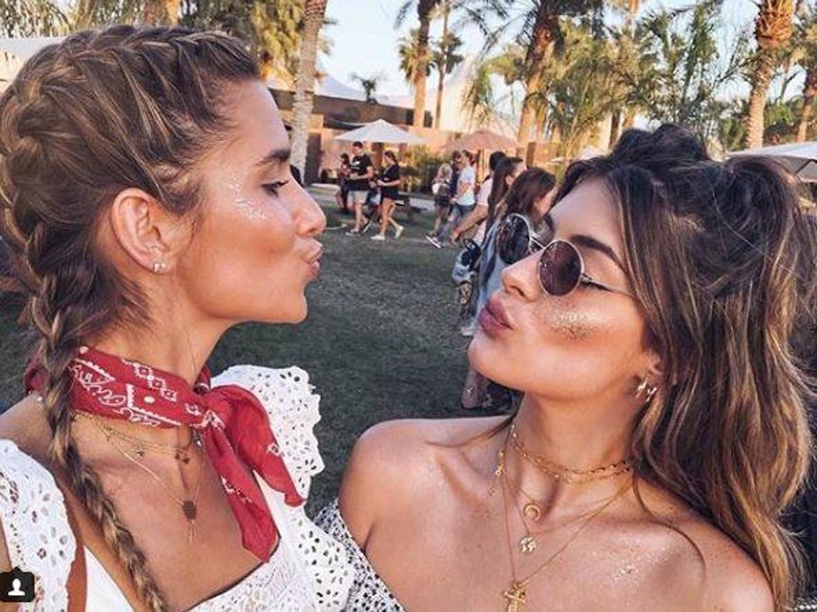 María Pombo y Dulceida. 