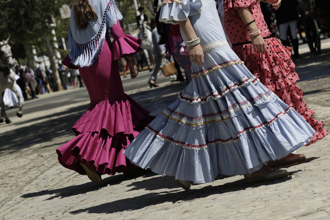 Bullicioso martes de Feria de Abril de Sevilla 2018