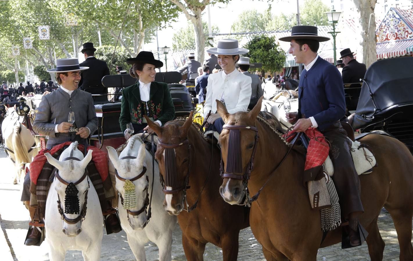 Bullicioso martes de Feria de Abril de Sevilla 2018