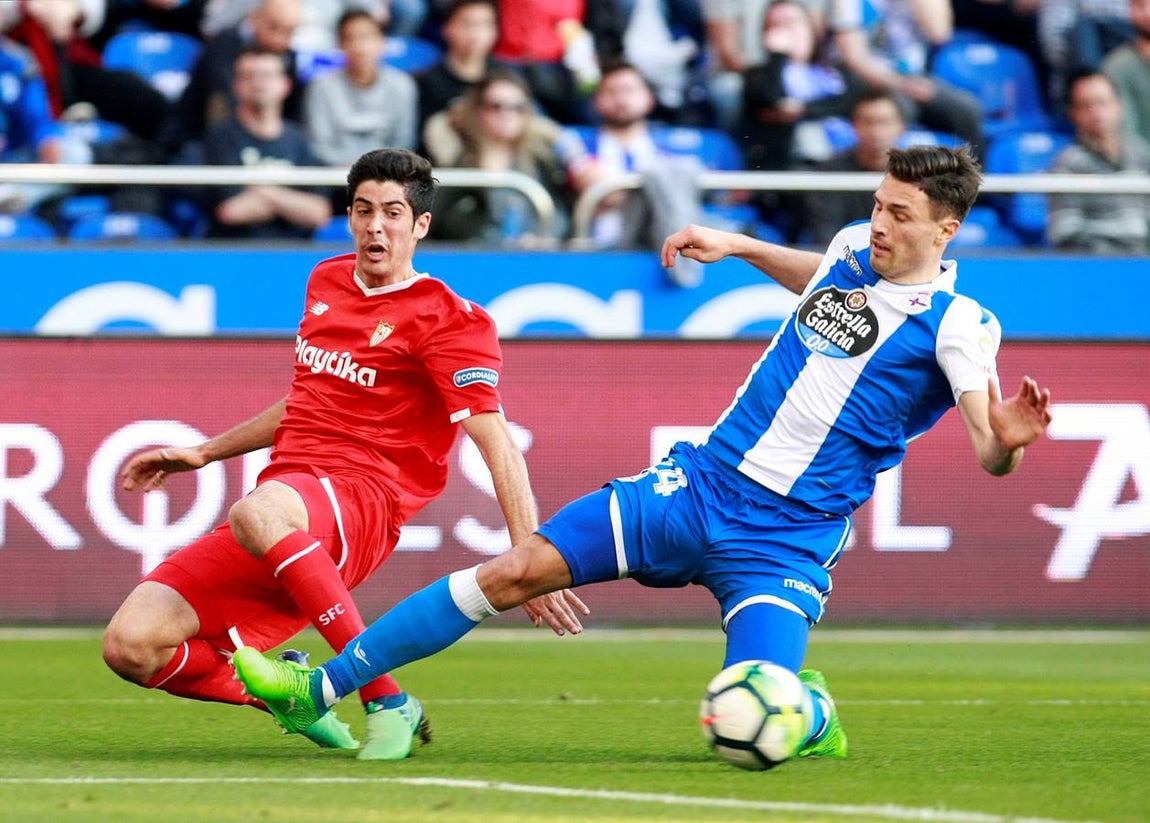 Las mejores imágenes del Deportivo - Sevilla en Riazor