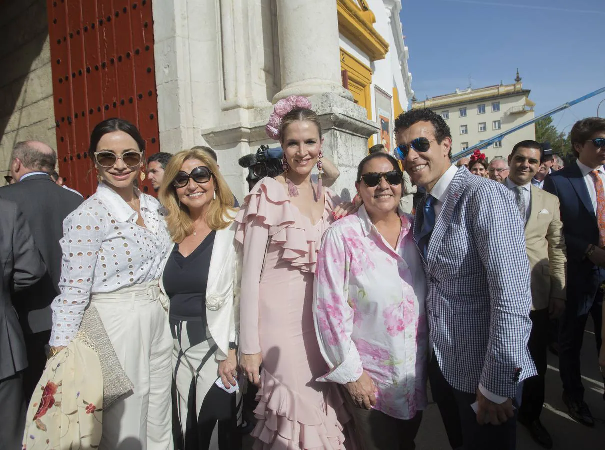 Cecilia Gómez, Inmaculada Casal, Noelia Margotón, María del Monte y Víctor Puerto